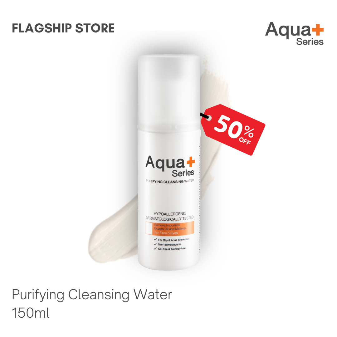 Love Month Sale! Aqua+ Series Purifying Cleansing Water 150ml.