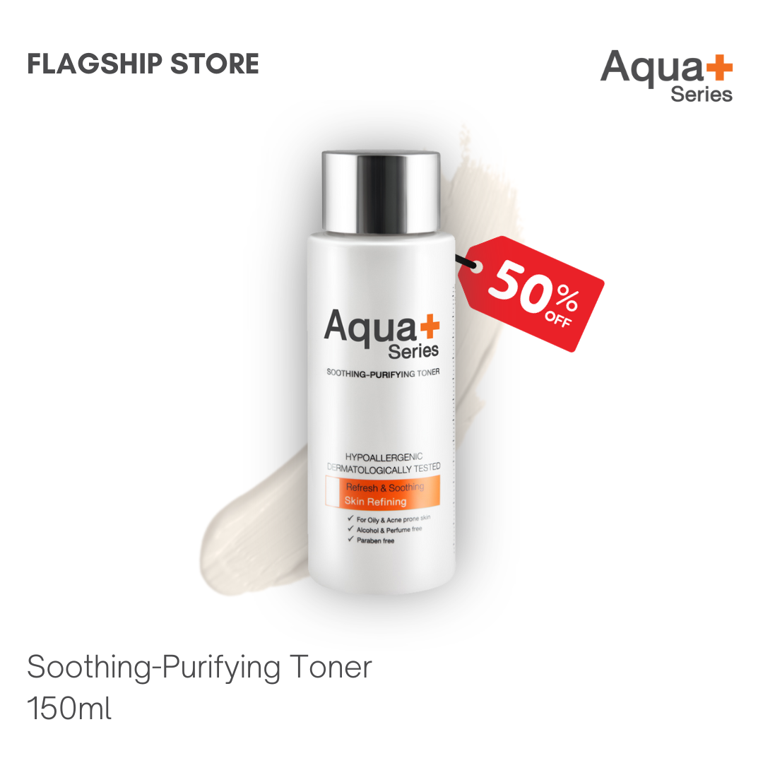 Love Month Sale! Aqua+ Series Soothing Purifying Toner 150ml.