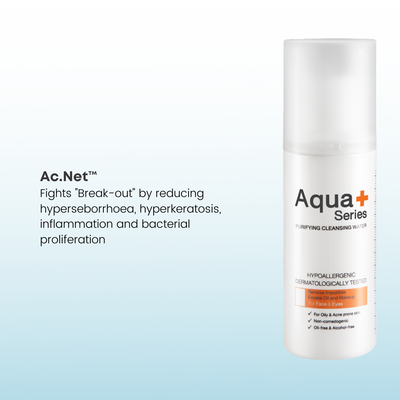 Aqua+ Series Purifying Cleansing Water 50ml.