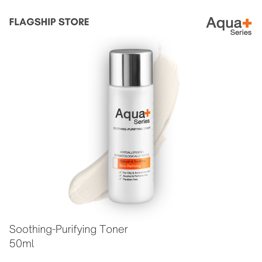 Aqua+ Series Soothing Purifying Toner 50ml.